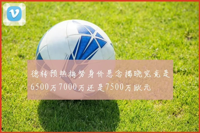 德转预热梅努身价悬念揭晓究竟是6500万7000万还是7500万欧元